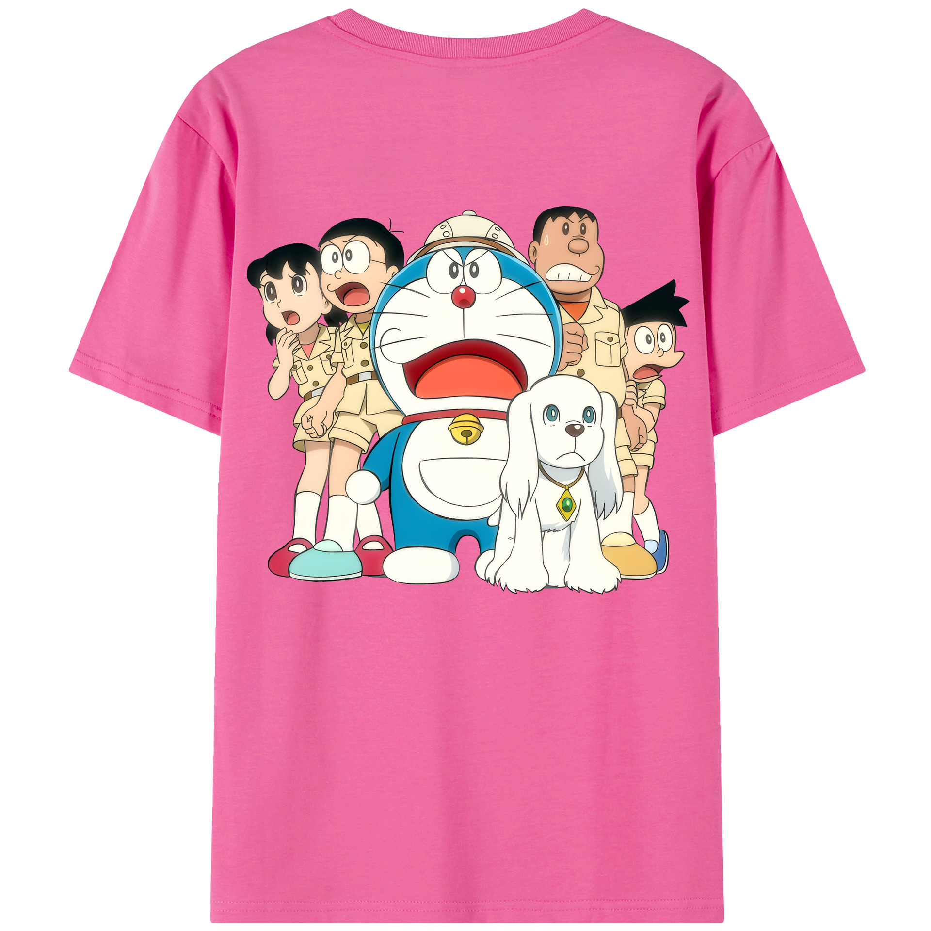 （画像用） ドラえもん Doraemon レディース半袖Tシャツ(バックプリント)